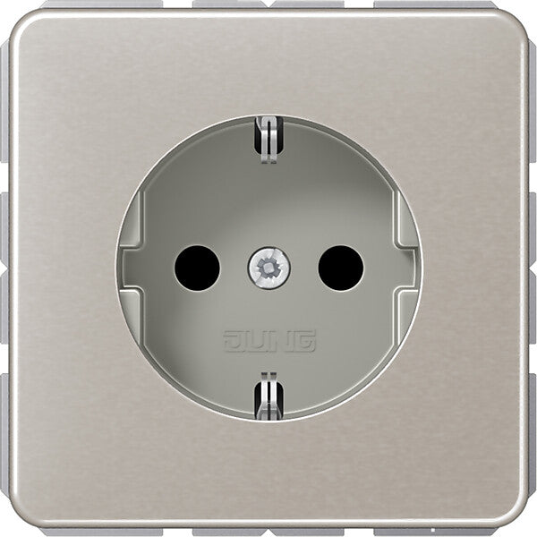 JUNG SCHUKO-Steckdose platin CD 1520 PT